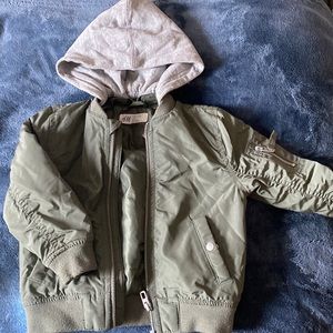 Toddler Boy Winter Jacket ( Detachable Hood ) 1.5-2yr